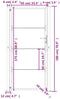 vidaXL - Poort - 105x180 - cm - cortenstaal