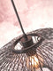 GOOD&MOJO Hanglamp Cango - Bamboe Zwart - Ø40cm - - Hanglampen Eetkamer, Slaapkamer, Woonkamer