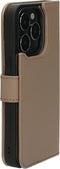 Mobiparts - Apple iPhone 14 Pro - Leather 2 in 1 Wallet Case - MagSafe geschikt - Taupe
