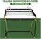 Umbro Voetbaldoel - Voetbalgoal 180 x 91 x 120 cm - Opvouwbaar - Zwart/Geel