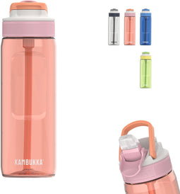 Kambukka Lagoon - Drinkfles 750ml met rietje - Mango Tango