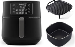 Philips Airfryer Connected 5000 Series - HD9285/96 - Heteluchtfriteuse 7,2 liter - 16 programma's - Quickclean