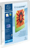 Exaclair Personaliseerbare ringmap Kreacover 4 ringen transparant wit