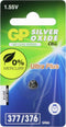 GP - 377 - Zilver-oxide batterij 1,55 V - Aluminium