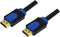 LogiLink CHB1110 - HDMI-kabel - 10 m - 4K UHD - Blauw Zwart