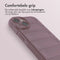 iMoshion Hoesje Geschikt voor iPhone 14 Hoesje Siliconen - iMoshion EasyGrip Backcover - Paars
