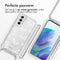 iMoshion Hoesje Geschikt voor Samsung Galaxy S21 FE Hoesje Met Koord - iMoshion Design Hoesje met Koord - Transparant / Butterfly