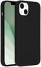 Accezz Liquid Silicone Backcover - iPhone 14 Plus - Schokabsorberend - Zwart