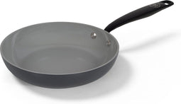 BE Living Essential Koekenpan - Ø 20 cm - Keramisch - PFAS vrij - Inductie - Grijs