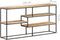 vidaXL - Dressoir - 150x30x75 - cm - ruw - mangohout