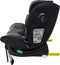 Eco Baby Hok Autostoel - Grijs - 360° Draaibare Isofix Autostoel - i-Size - Vanaf 40 tot 150cm - 0 tot 12 jaar