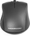 MODECOM MC-M10S - Draadloze optische muis - Ultra-silent microswitches - Zwart