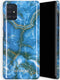 Selencia Hoesje Geschikt voor Samsung Galaxy A51 Hoesje - Selencia Maya Fashion Backcover - blauw