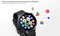 OnePlus Watch 3 - Smartwatch - 43mm LTPO AMOLED - Grafiet (Zwart)