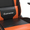 vidaXL - Gamestoel - kunstleer - zwart - en - oranje