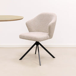 Kick draaistoel Liz - Draaistoel - Uniek ontwerp - Champagne