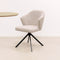 Kick draaistoel Liz - Draaistoel - Uniek ontwerp - Champagne