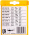DeWalt DT2290-QZ - Zaagbladenassortiment - 10-delige set voor hout (10 stuks)
