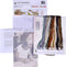 Thea Gouverneur - Borduurpakket met telpatroon - 1062 - Voorgesorteerde DMC Garens - Meeuw - Linnen - 33 cm x 65 cm - DIY Kit