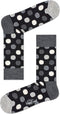 Happy Socks Gift Box - Unisex sokken - 4 paar - Zwart/Wit (4 stuks)