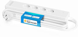 Meross MSS425F - Smart Wi-Fi Stekkerdoos - 4 Stopcontacten 4 USB-poorten - Wit