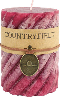 Countryfield Stompkaars met ribbel Paars Ø7 cm | Hoogte 15 cm