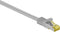 CAT7 Netwerkkabel - S/FTP - RJ45 Male - RJ45 Male - 3.00 m - Snagless - Rond - LSZH - Grijs - Envelop