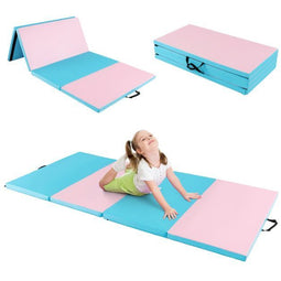Coast Gymmat - 4-Delig - Opvouwbaar - PU-leer - Schuim - Klittenband - 5cm