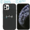iMoshion Hoesje Geschikt voor iPhone 12 Pro / 12 Hoesje Siliconen - iMoshion Design hoesje - Zwart / Fuck Off