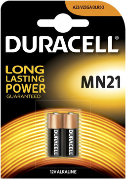 Duracell MN21 - Alkaline batterij - Duralock Power Preserve technologie - (2 stuks)