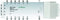 Axing SPU 512-05 Satelliet multiswitch Ingangen (satelliet): 5 (4 satelliet / 1 terrestrisch) Aantal gebruikers: 12 ges