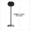 Sanus Systems WSSE32 - Speakerstandaard - Voor Sonos Era 300™ - Zwart