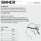Sinner Silverton - Skihelm - In-Mold - Maat 55-58 cm - Matte White