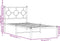 vidaXL - Bedframe - met - hoofdbord - metaal - zwart - 90x200 - cm