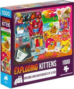 The Dreams and Nightmares of a Dog - Puzzel - 1000 stukjes