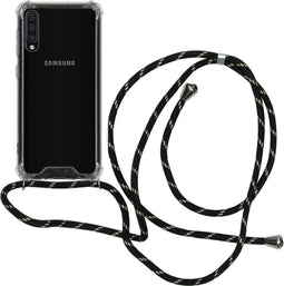 iMoshion Hoesje Geschikt voor Samsung Galaxy A50 / A30s Hoesje Met Koord - iMoshion Backcover met koord - Transparant