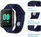 iMoshion Bandje Geschikt voor Oppo Watch 46 mm - iMoshion Siliconen bandje - Donkerblauw