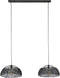Hanglamp Maze Ø45 cm 2 lampen - Artic zwart