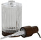 Zeepdispenser Home ESPRIT Bruin Transparant Aluminium Kristal Acacia 8 x 7,5 x 18,5 cm