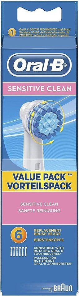 Oral-B Opzetborstels Sensitive Clean - 6 Stuks