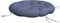 vidaXL - Zitkussen - rond - Ø - 100x11 - cm - oxford - stof - marineblauw