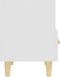 vidaXL - Nachtkastjes - 2 - st - 40x35x47 - cm - wit