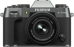 Fujifilm X-T50 - Systeemcamera - 40,2MP APS-C X-Trans CMOS 5 HR - XC 15-45mm (Zwart)