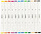 CC Alcoholmarkers Set 12 stuks