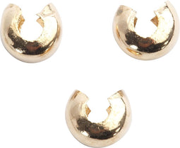 CC Metalen Hoes 5 mm Verguld 50 stuks