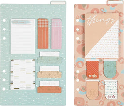 CC Post-its en Boekenlegger Bulletjournal Aquarel