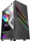 Mars Gaming MC-U3 - ATX Semi-toren - ARGB Ventilator - Zwart