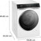 Siemens WN54C2A0NL - Was-droogcombinatie - I-DOS - AutoDry - Nachtprogramma