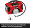 Einhell PRESSITO 18/21 - Accu Compressor - Power X-Change - Digitale drukweergave