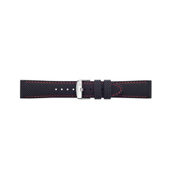 Horloge-armband Morellato A01X5275187883CR24 24 mm Zwart